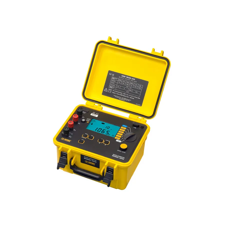 Micros Ohnímetro AEMC 6240