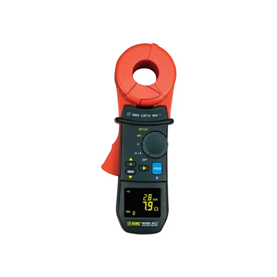 Pinza probadora de resistencia de tierra AEMC 6417