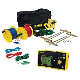 AEMC 6424-KIT-300FT Probador de Resistencia de Puesta a Tierra