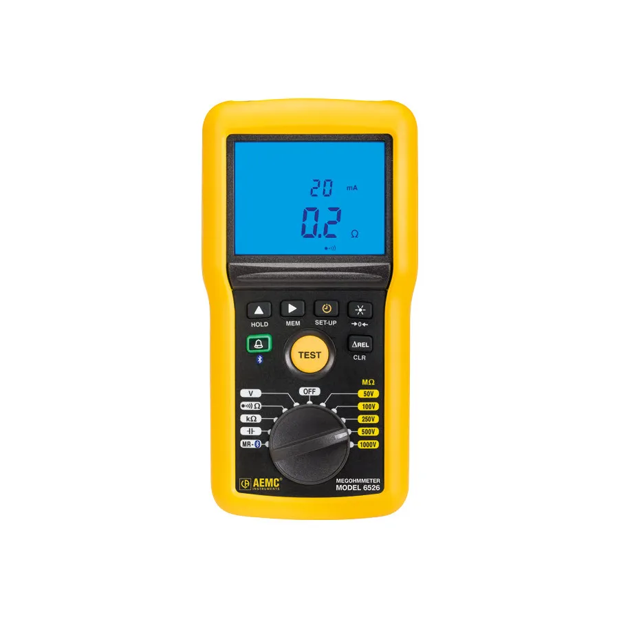 Megohmetro AEMC 6526