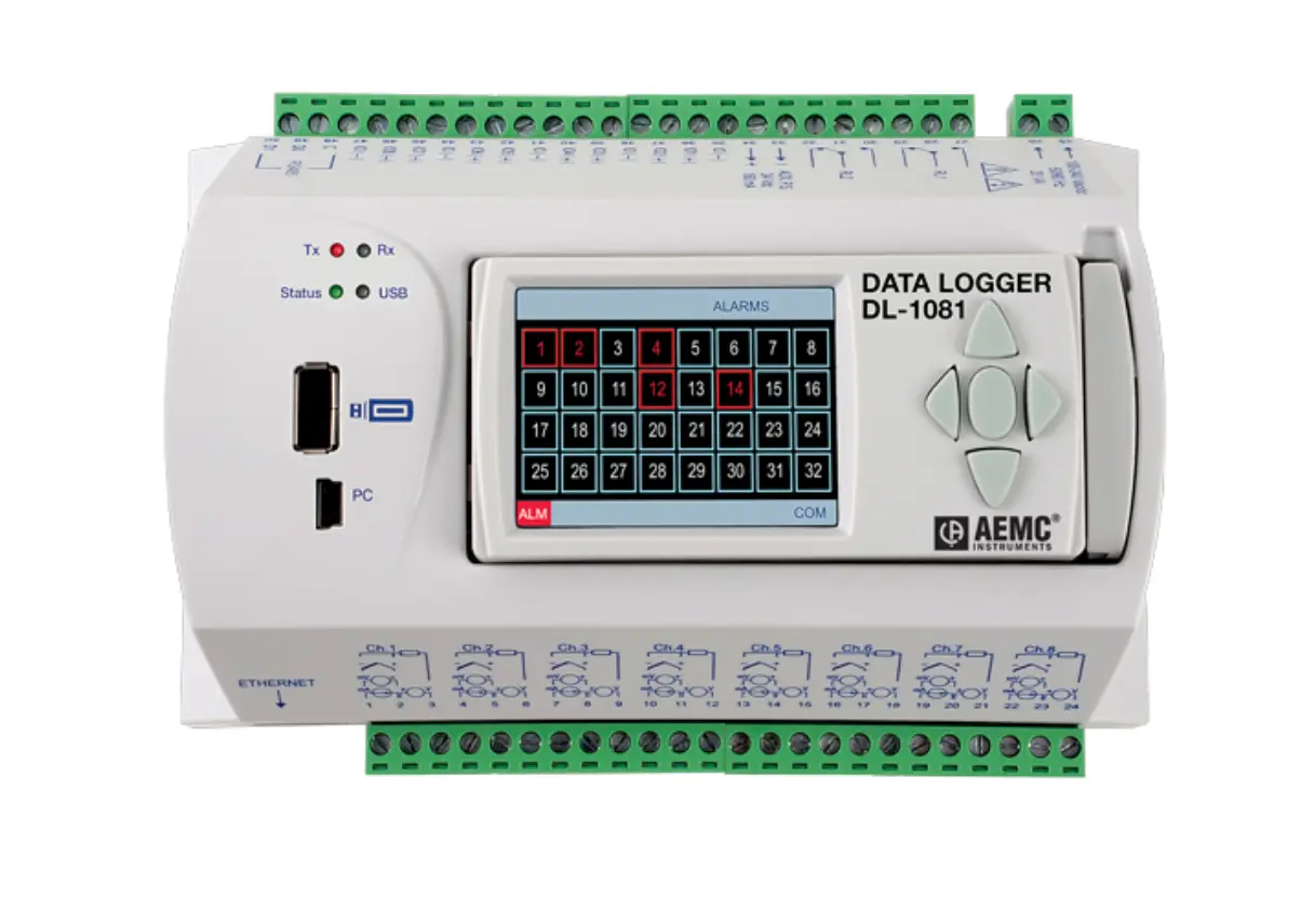 Registrador de Datos AEMC DL-1081