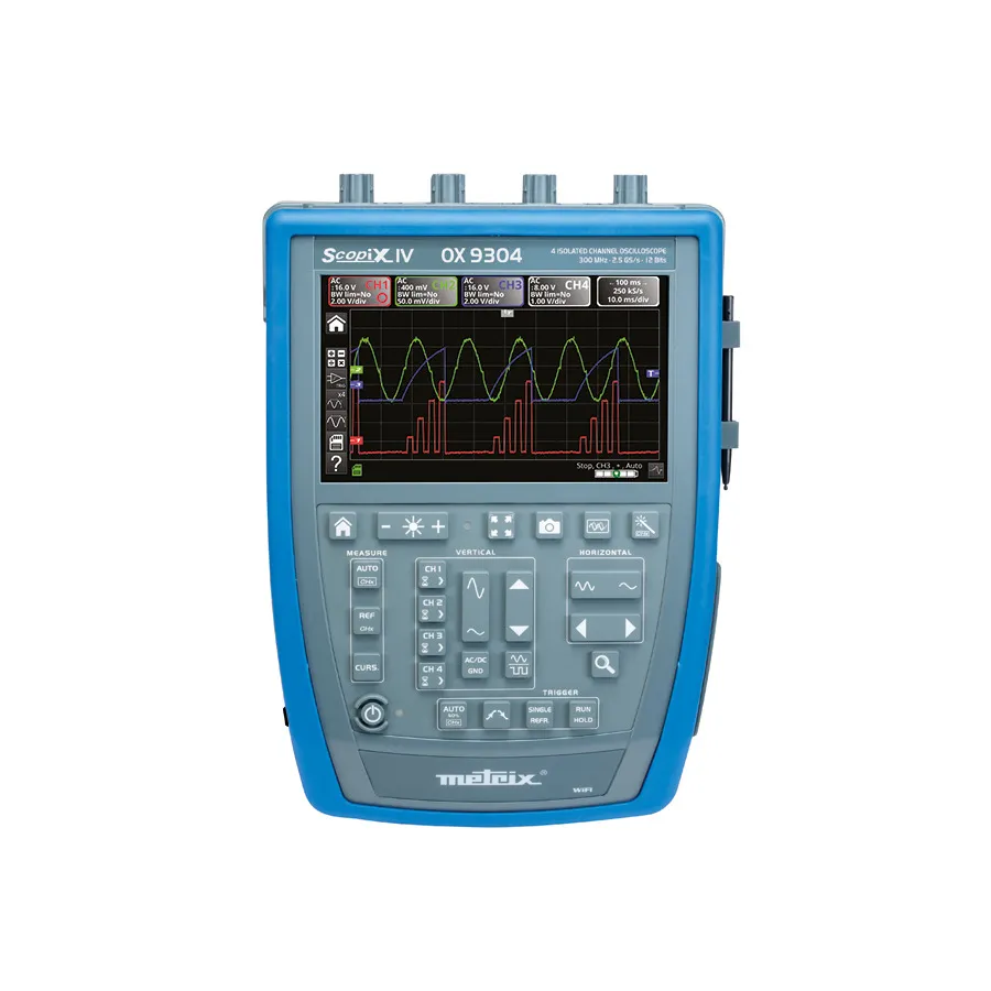 Osciloscopio Portátil AEMC OX 9304 IV 300MHz