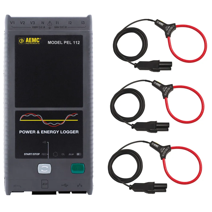 AEMC PEL 112 Registrador de Potencia y Energía