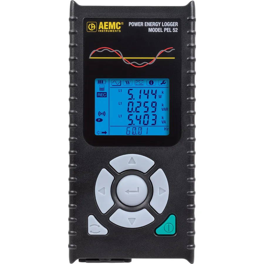 AEMC PEL 52 Registrador de Potencia y Energía