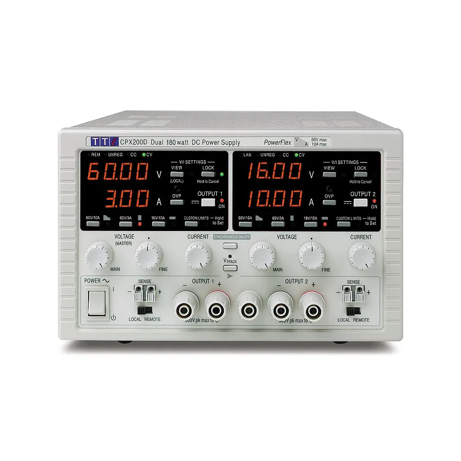Fuente de Alimentación CC Dual Aim TTi CPX200D