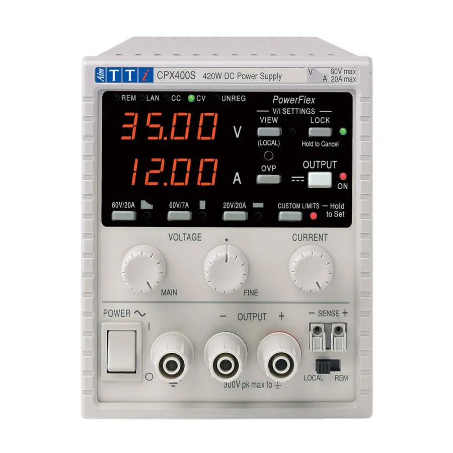 Fuente de Alimentación DC Aim TTi CPX400S
