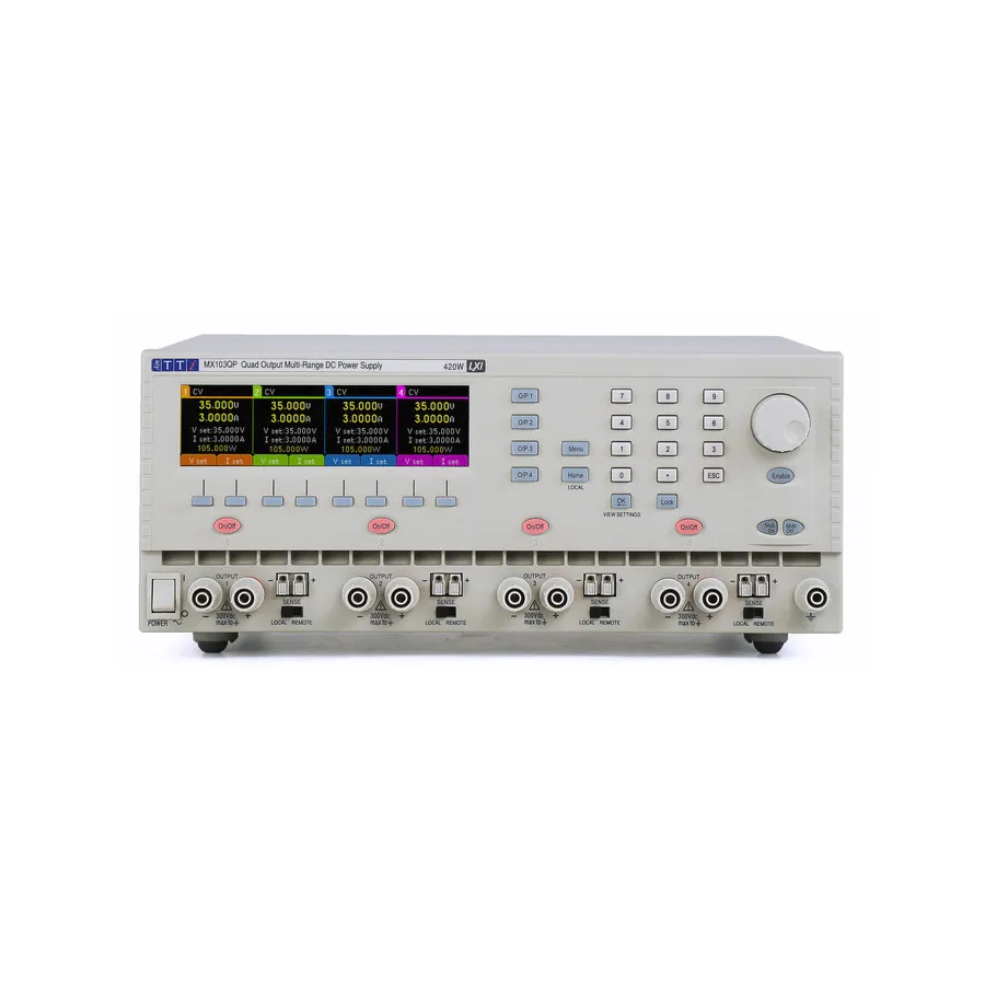 Fuente de Alimentación DC Aim TTi MX103Q S2 de Salida Cuádruple