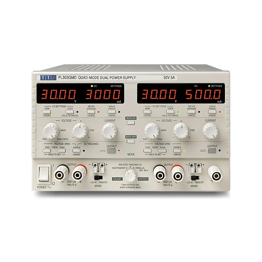 Fuente de alimentación DC de salida dual programable Aim TTi PL303QMD-P(G)