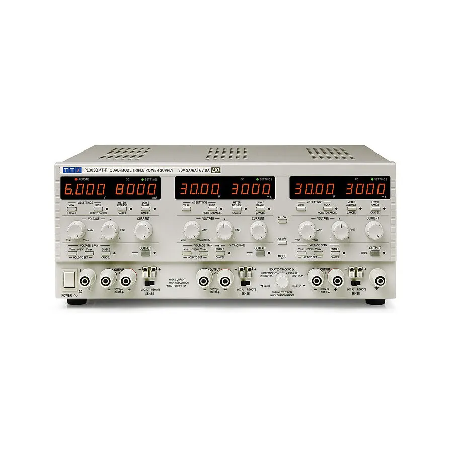 Fuente de alimentación DC de salida triple programable Aim TTi PL303QMT-P(G) con GPIB