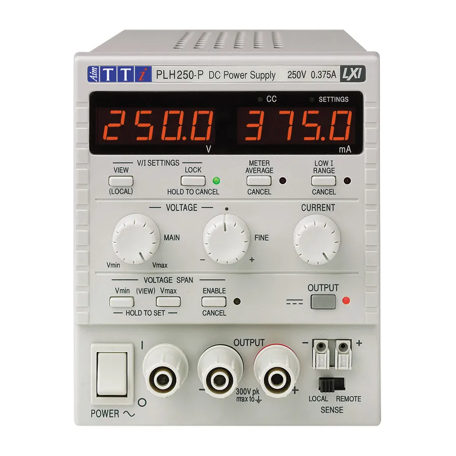 Fuente de Alimentación DC Aim TTi PLH250-P