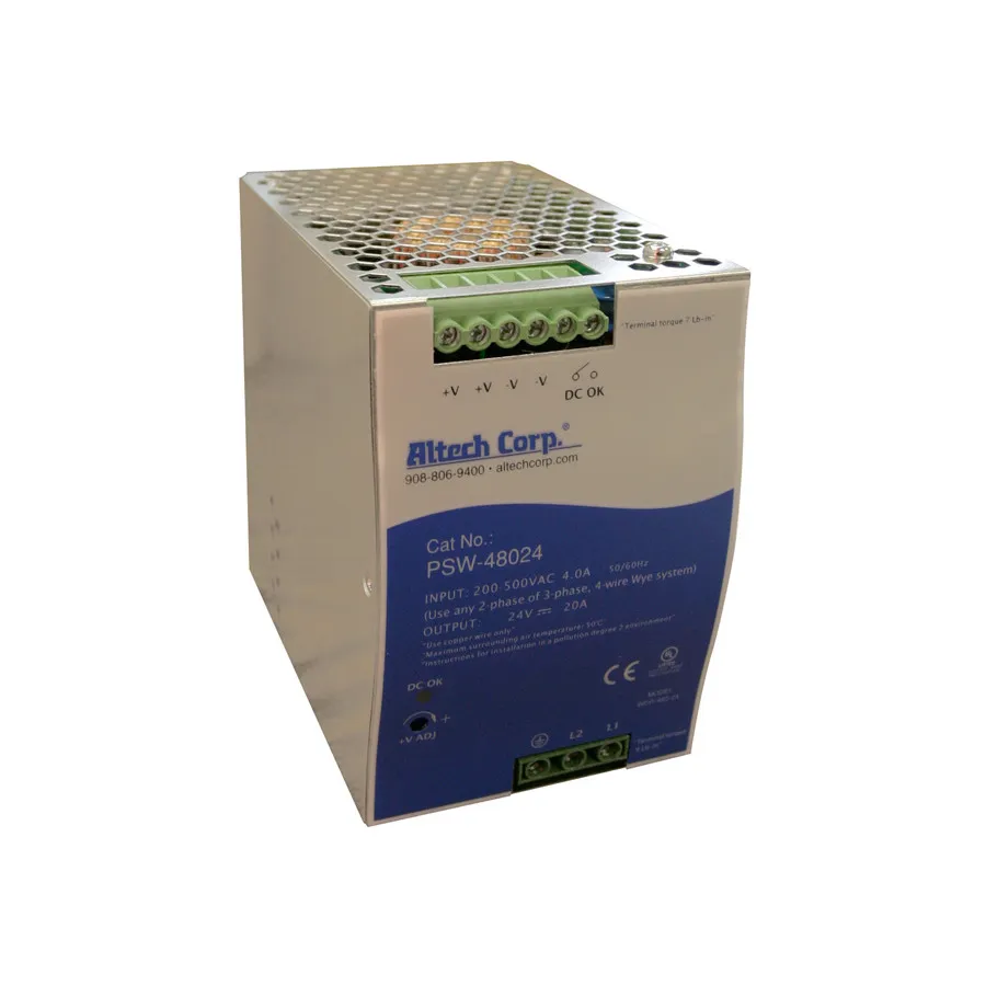 Altech PSW-48024 Fuente de Alimentación DIN Rail