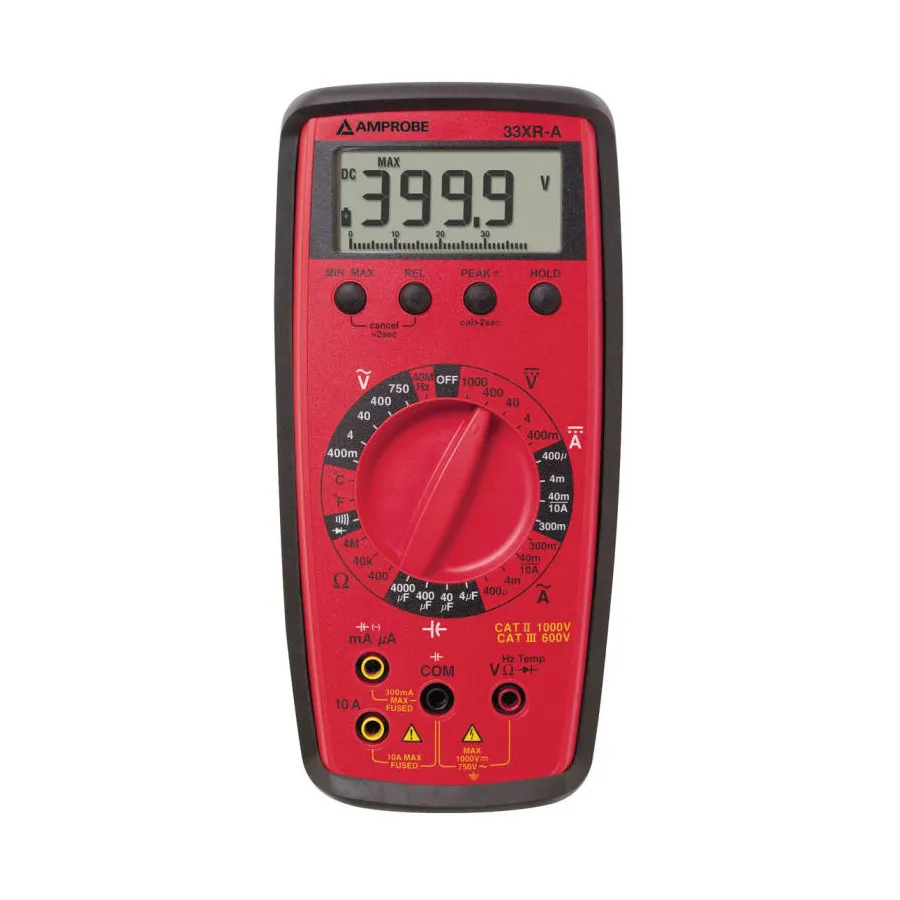 Multímetro Digital Portátil Amprobe 33XR-A