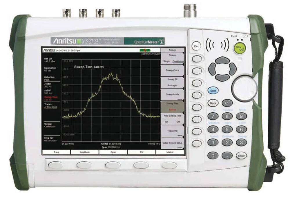 Anritsu MS2724C Maestro de Espectro