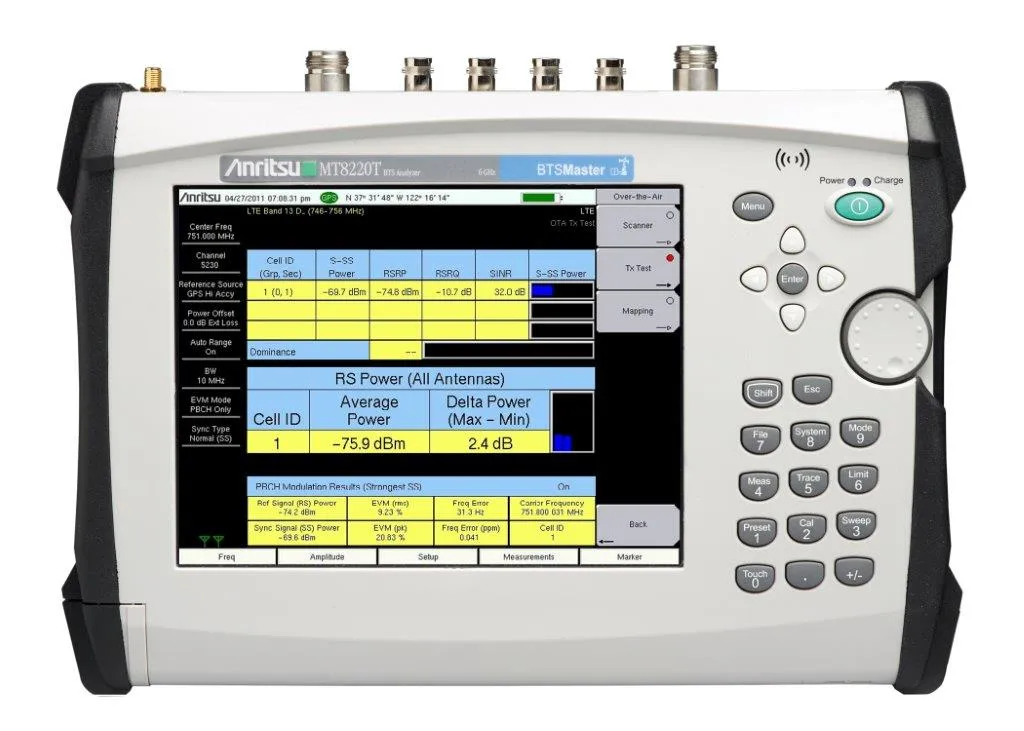 Analizador de Estación Base Anritsu MT8220T