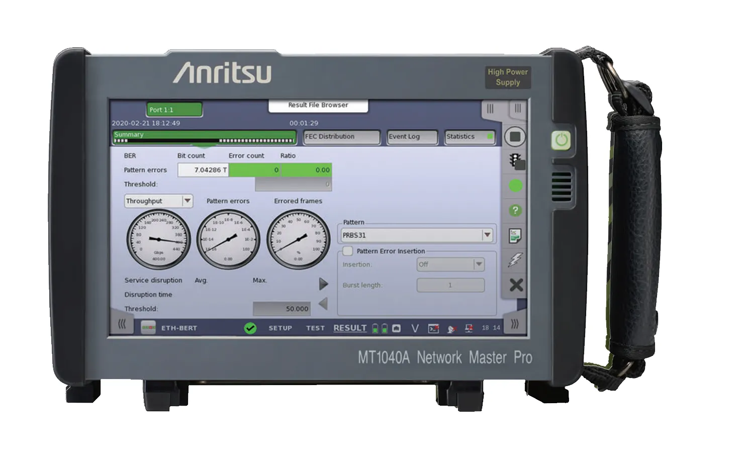 Módulo Multirate Anritsu MU104014A