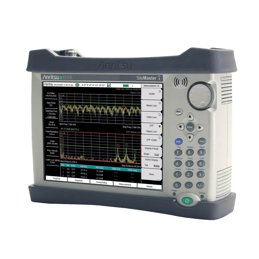 Analizador de Cables y Antenas Anritsu S331E Site Master