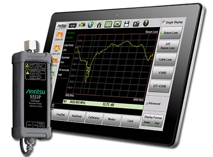 Analizador de Cables y Antenas Anritsu S331P
