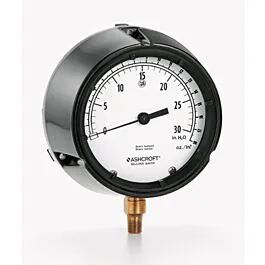 Manómetro Ashcroft 45-1188-SS-02L de Fuelles