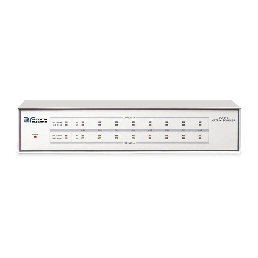 Unidad Secundaria Multiplexor Associated Research SC6540-GN