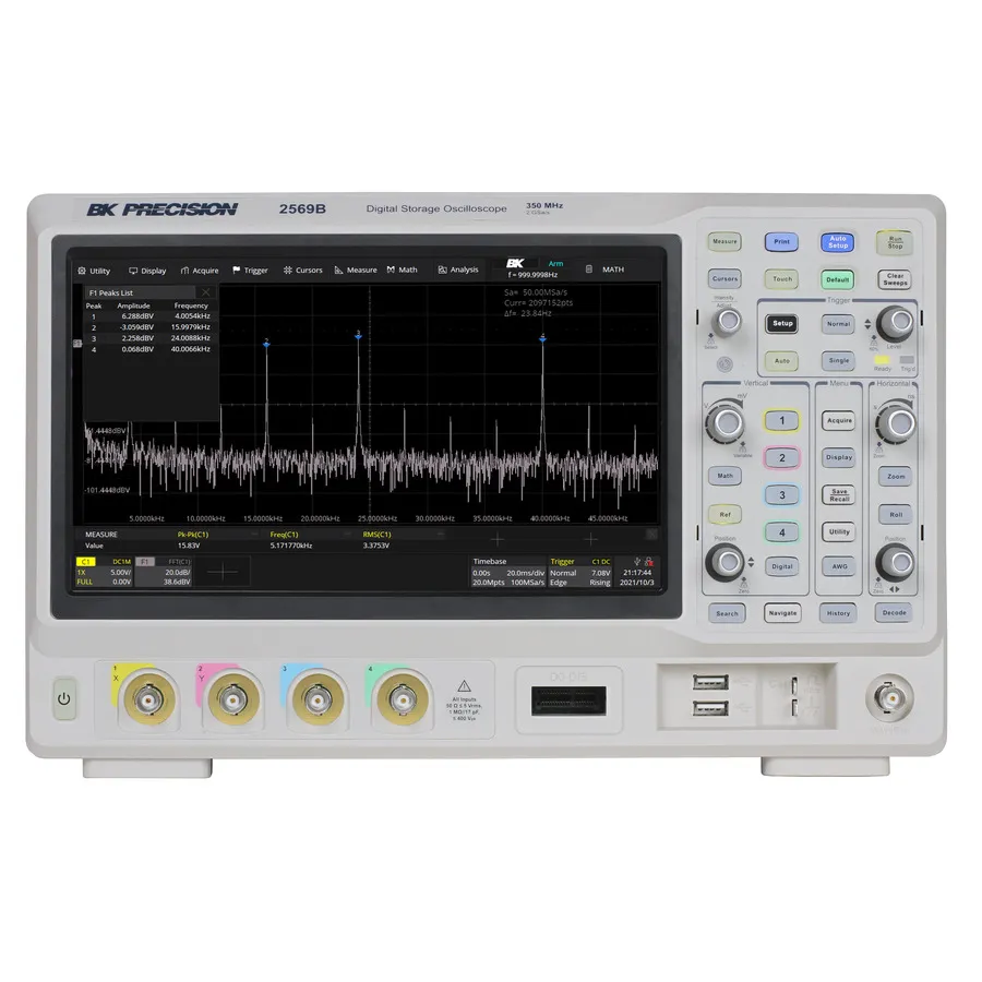 B&K Precision 2569B Osciloscopio de Almacenamiento Digital