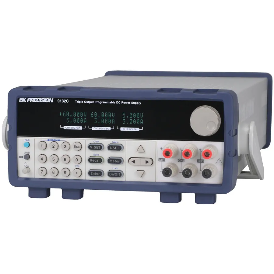 Fuente de alimentación DC de triple salida B&K Precision 9130C
