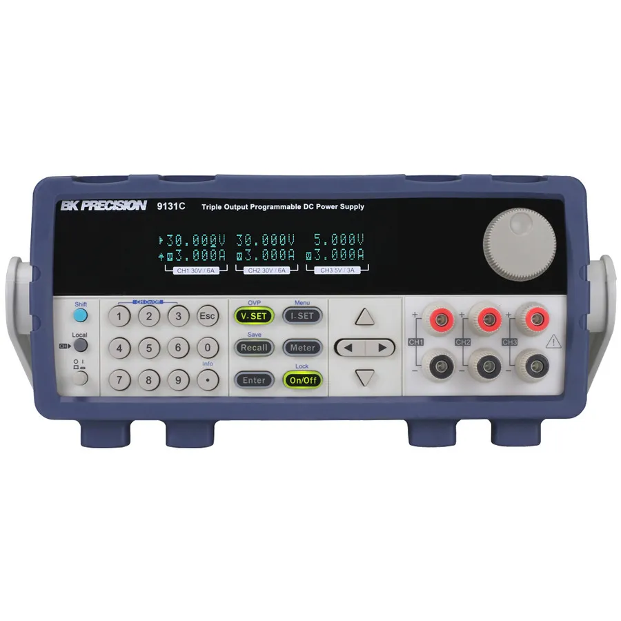 Fuente de alimentación DC de triple salida B&K Precision 9131C