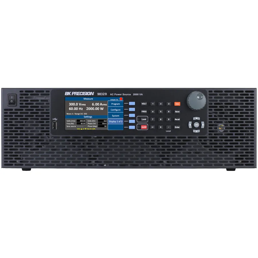 Suministro de alimentación AC programable B&K Precision 9832B