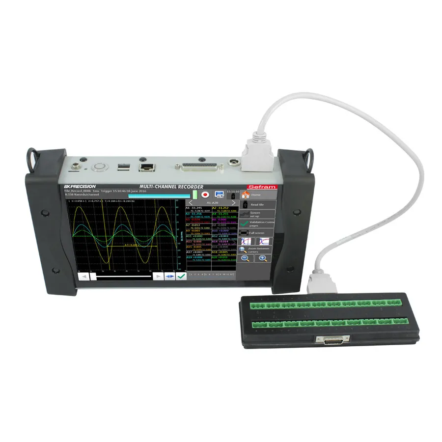 B&K Precision DAS240 Grabador de Datos Portátil Multicanal