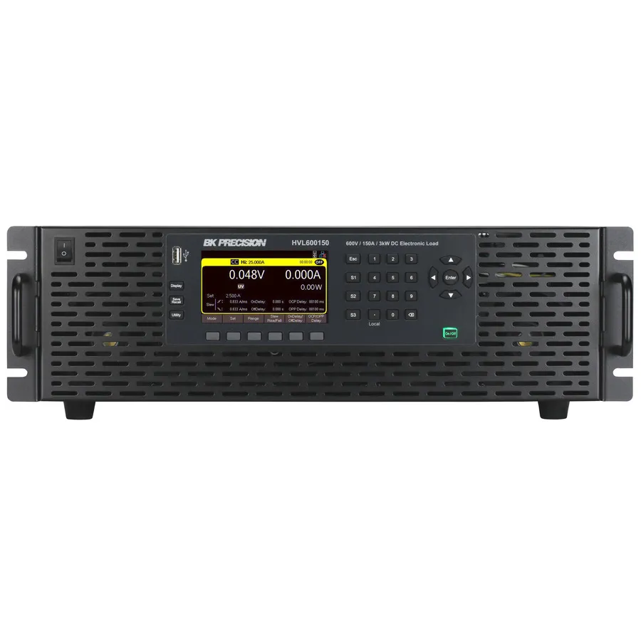 Carga electrónica CC de alto voltaje B&K Precision HVL600150