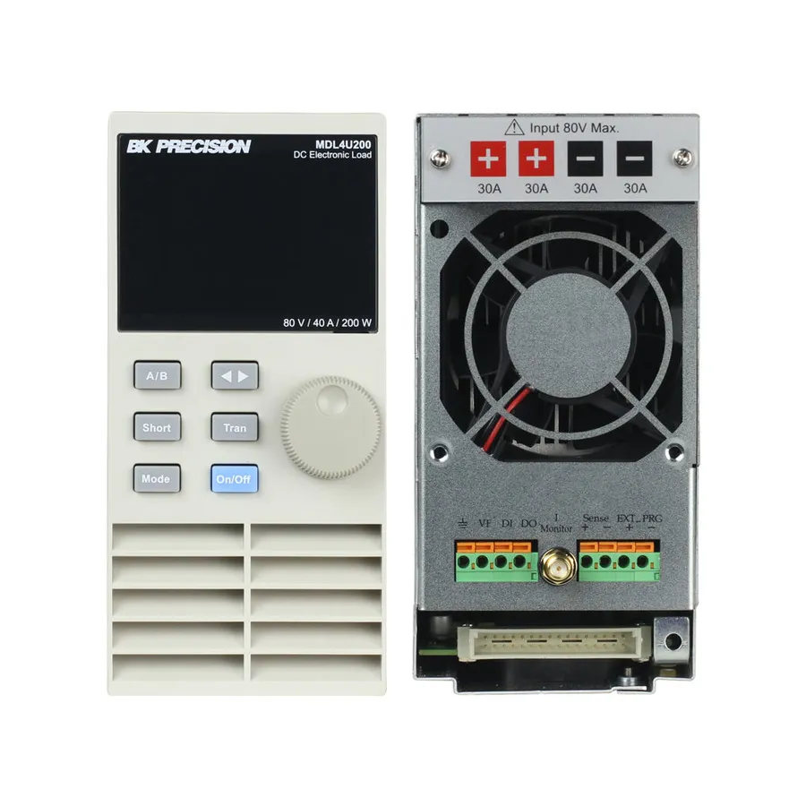 Módulo de Carga Electrónica DC de B&K Precision MDL4U200