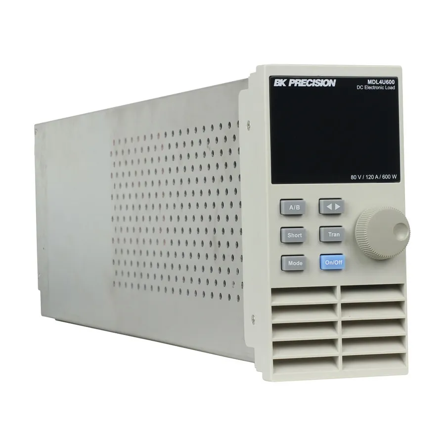 Módulo de Carga Electrónica DC de B&K Precision MDL4U600