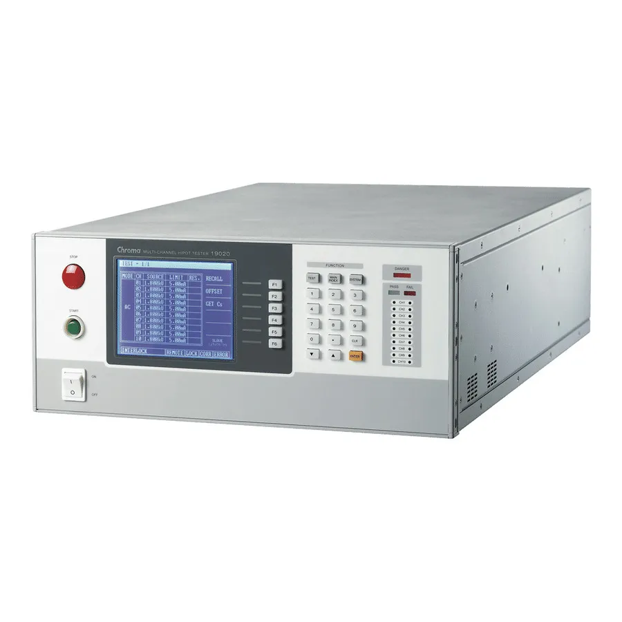 Probador de Hipot Chroma 19020-4 de 4 Canales