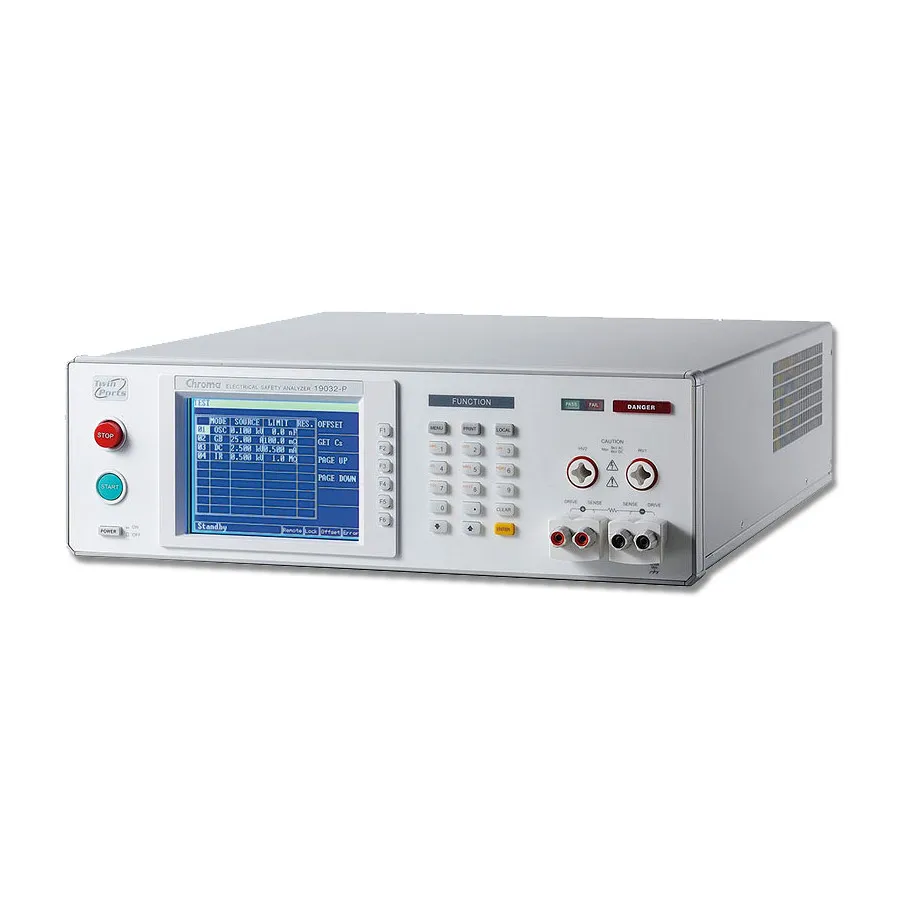 Analizador de Seguridad Eléctrica Chroma 19032