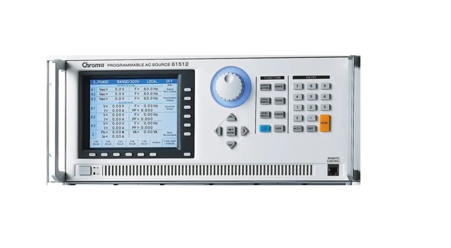 Fuente de Potencia de CA Chroma 61511