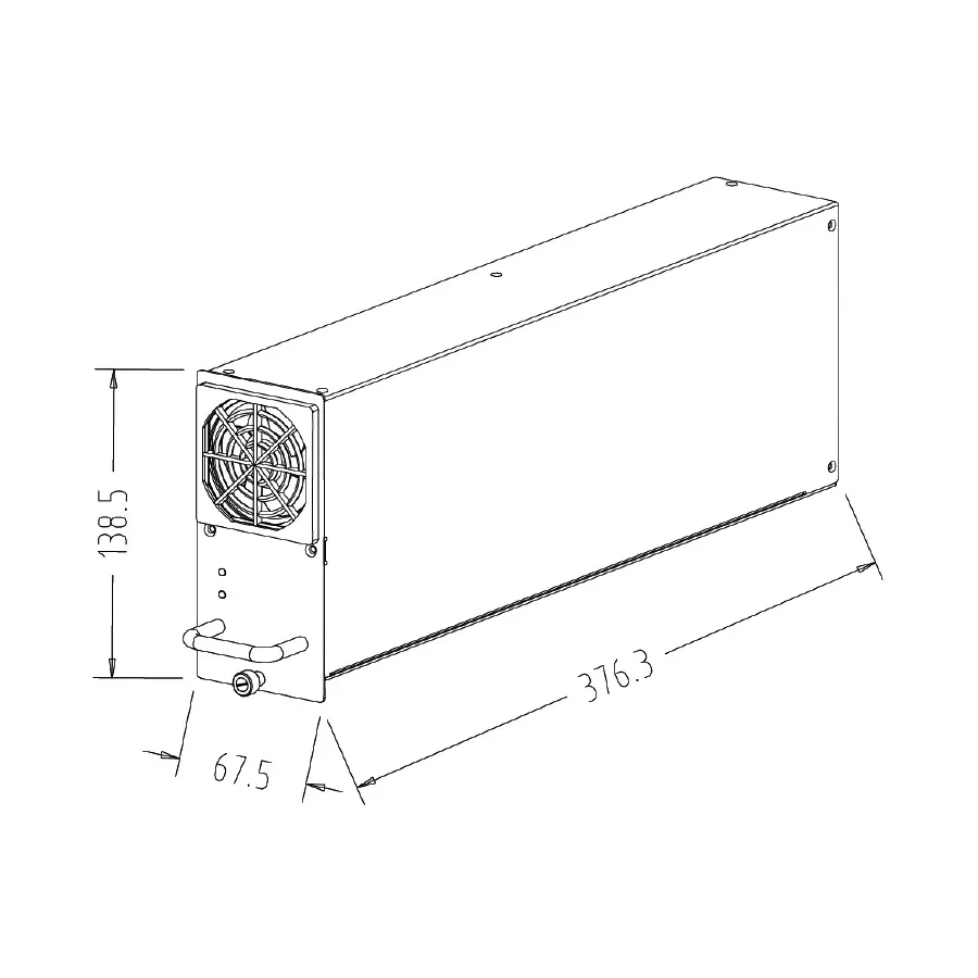 Fuente de Alimentación DC Modular Chroma 62015B-60-25