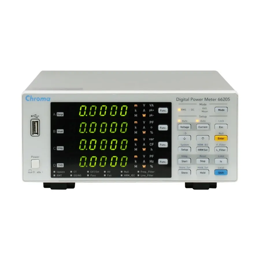 Medidor de Potencia Digital Chroma 66205