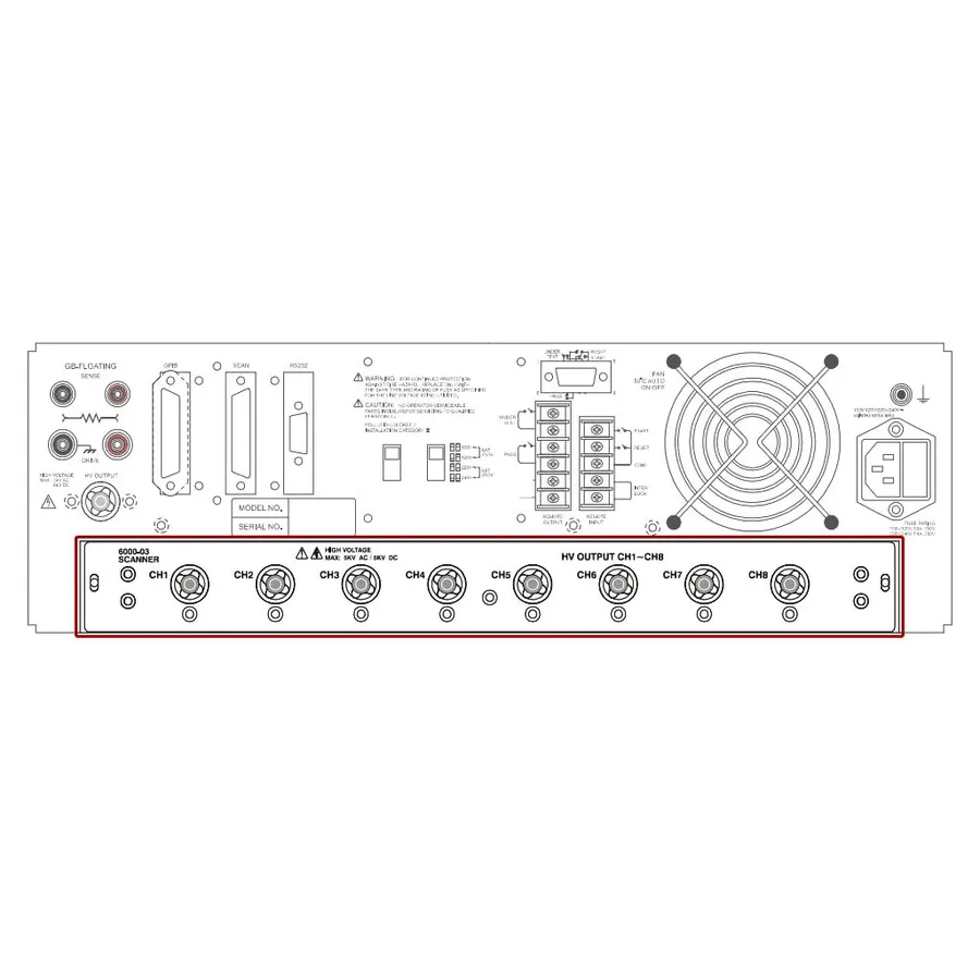 Chroma A190304 Escáner 8HV