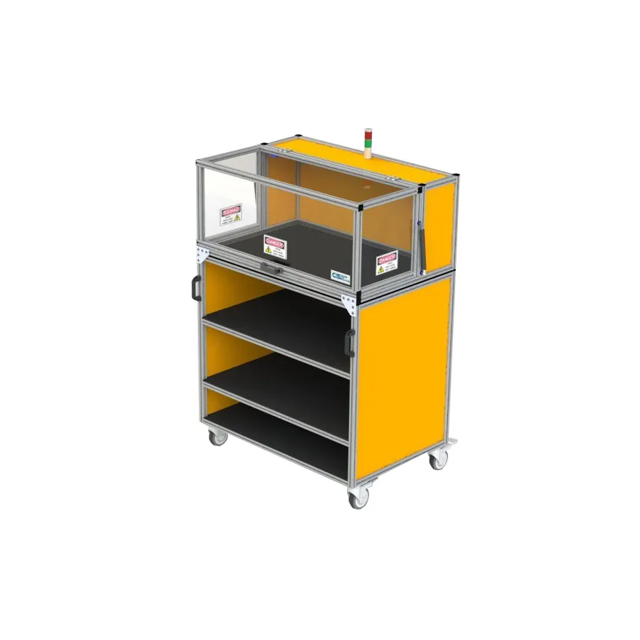 Carrito de Recinto de Seguridad Cortek SE-3624CT