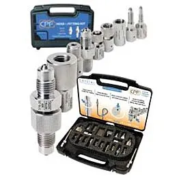Kit Completo de Manguera y Conexiones NPT Crystal Engineering 4016 con Estuche de Transporte