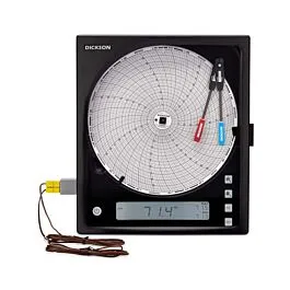 Dickson KT8-30R Registrador de Gráficos de 8"