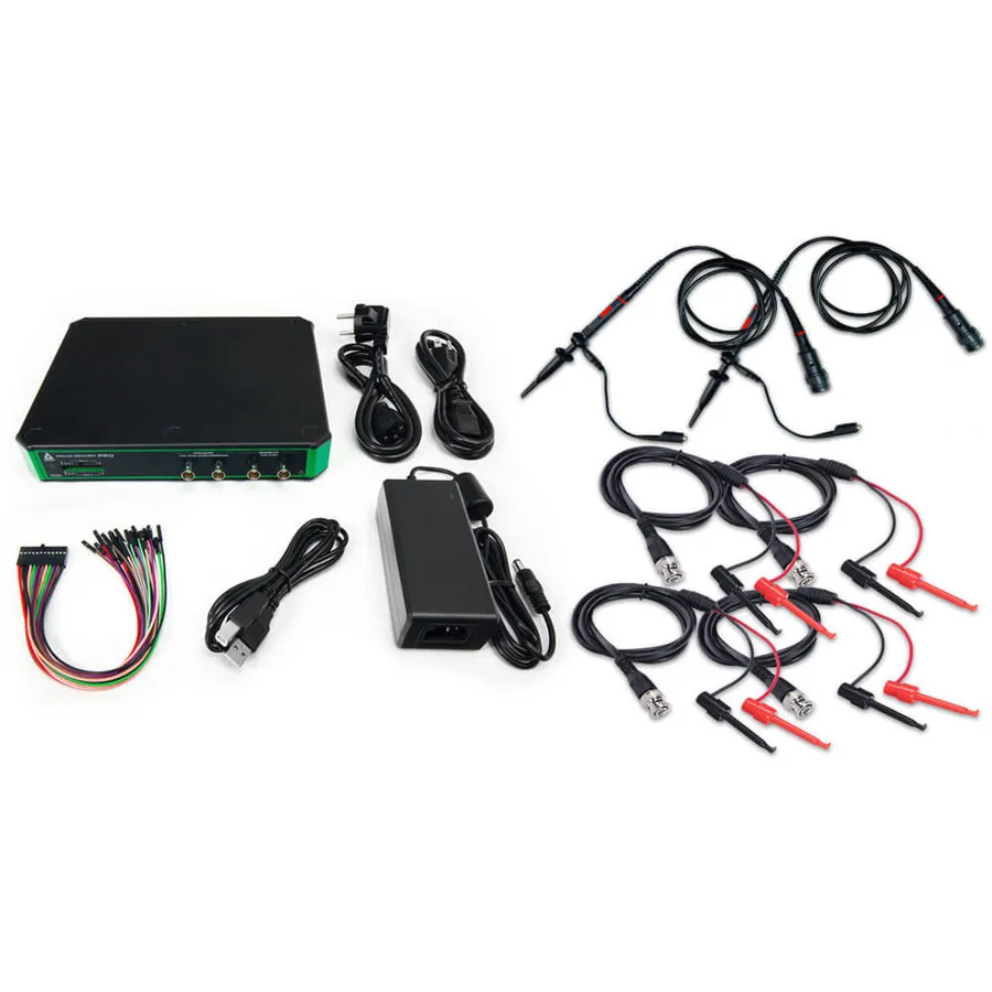 Osciloscopio de Señal Mixta Digilent ADP3250 de 2 Canales con Sondas