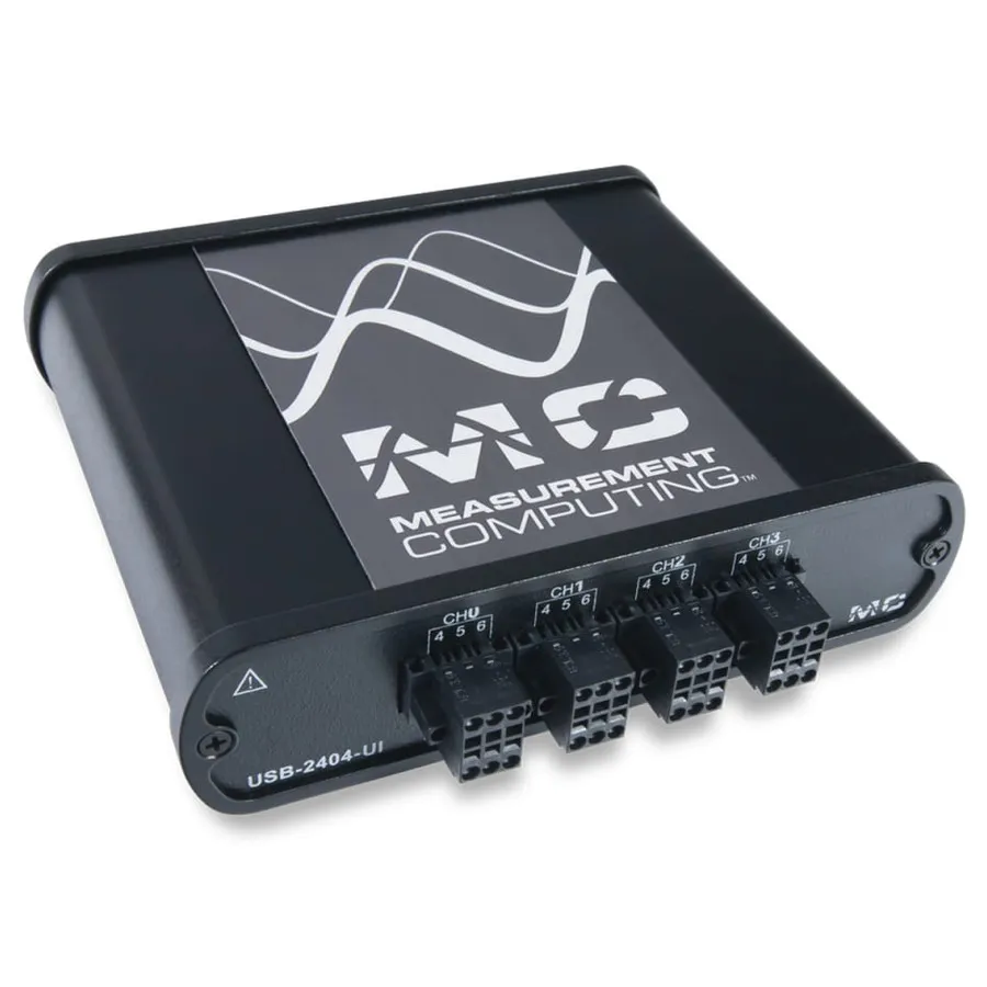Digilent USB-2404-UI Dispositivo DAQ USB de Entrada Universal de 24 bits