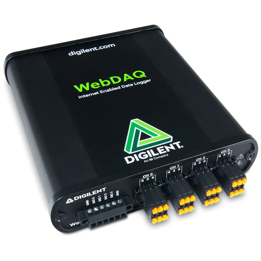 Registrador de Datos de Entrada Universal Digilent WebDAQ 904