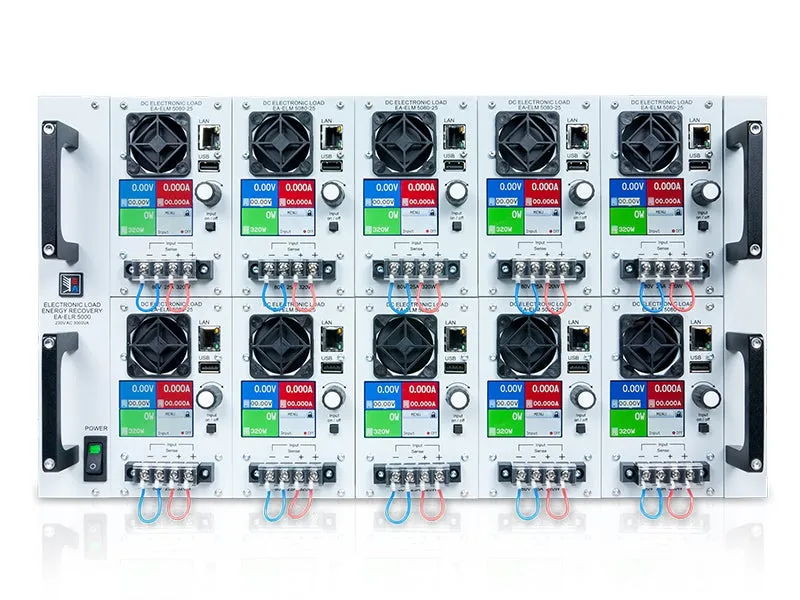 Chasis de Bastidor Elektro-Automatik EA-ELR 5000 6U