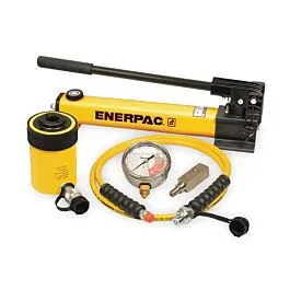 Cilindro Hueco Enerpac SCH-202H de 20 Toneladas con Bomba Manual
