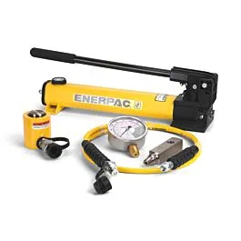 Cilindro hidráulico Enerpac SCL101H y juego de bomba