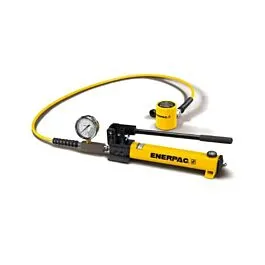 Cilindro hidráulico Enerpac SCL302H y juego de bomba