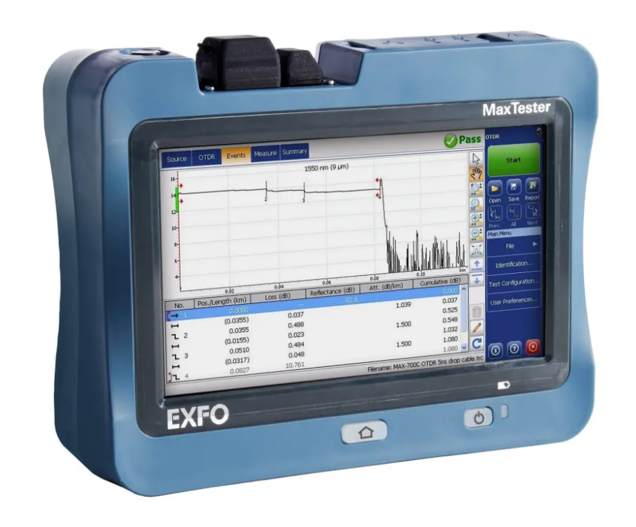 OTDR Cuádruple EXFO MAX-720D-Q2