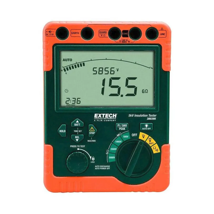 Probador Digital de Aislamiento Extech 380395