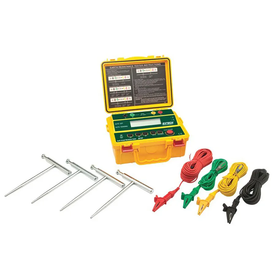 Probador de resistencia de tierra Extech GRT300